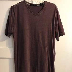 Maroon v-neck